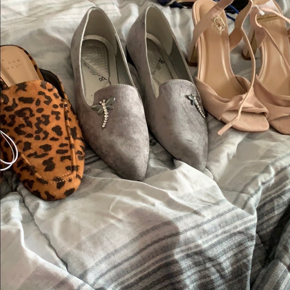 Three pairs of shoes